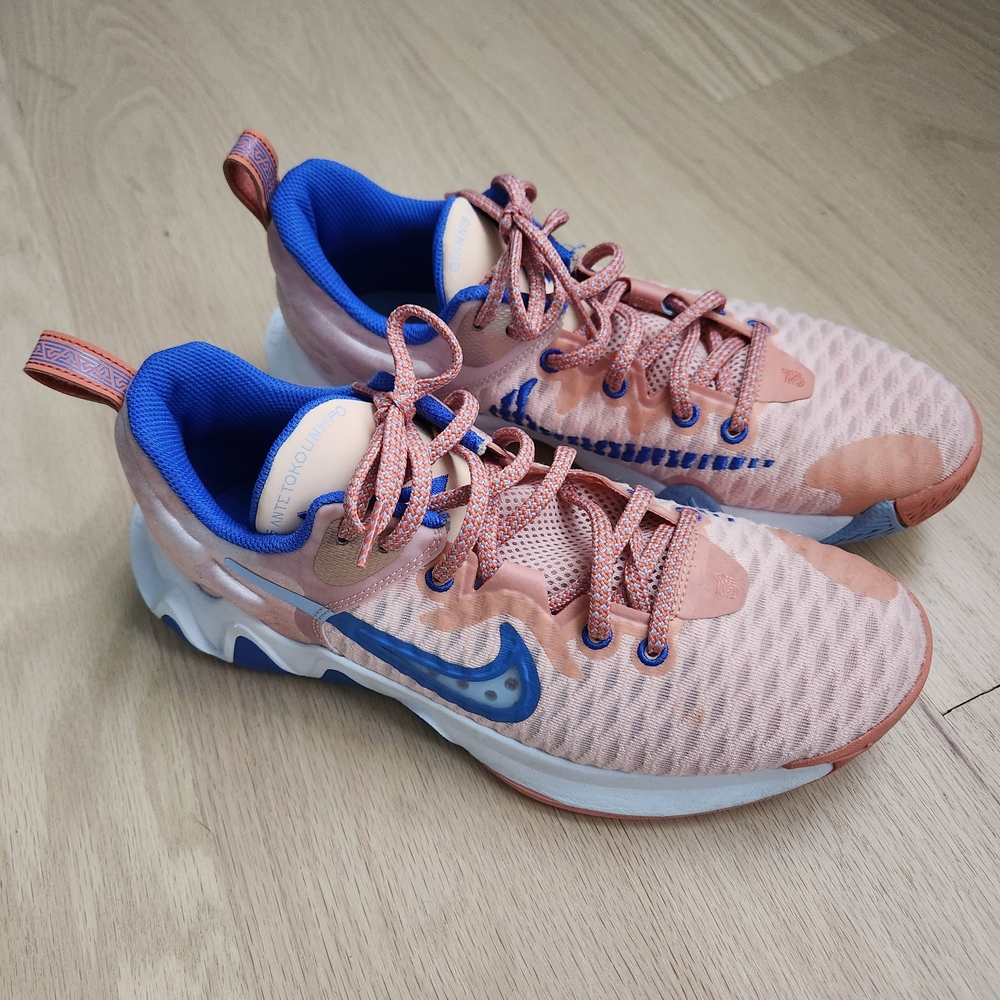Nike Like New Unisex Giannis Immortality 1 Arctic Orange CZ4099-800 Size 8.5 men